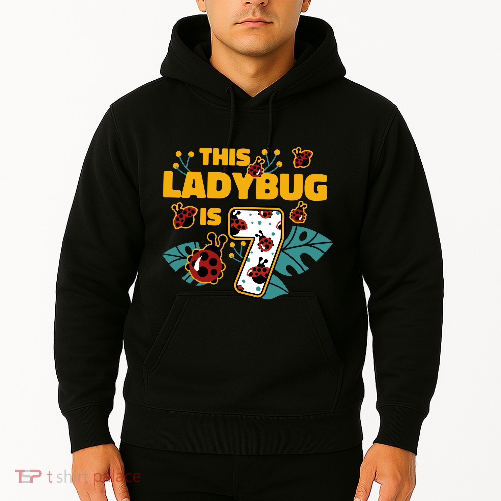 This Ladybug Is 7 Cute Gift Hoodie