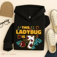 This Ladybug Is 7 Cute Gift Hoodie thumb 4