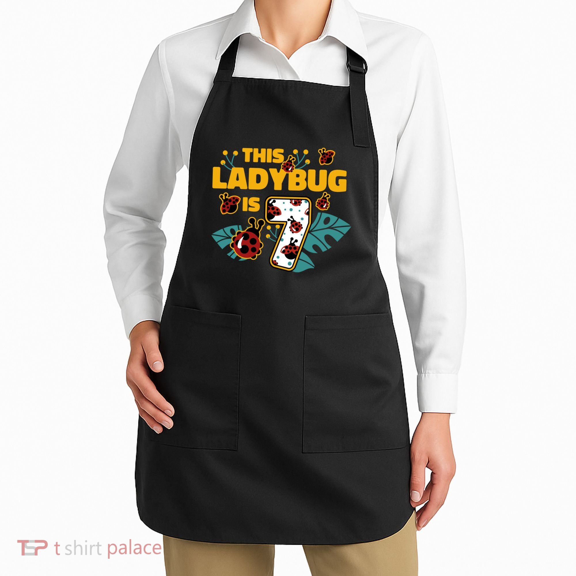 This Ladybug Is 7 Cute Gift Apron
