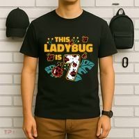 This Ladybug Is 7 Cute Gift T-Shirt thumb 6