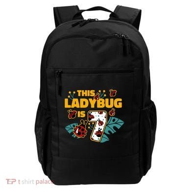 This Ladybug Is 7 Cute Gift Backpack