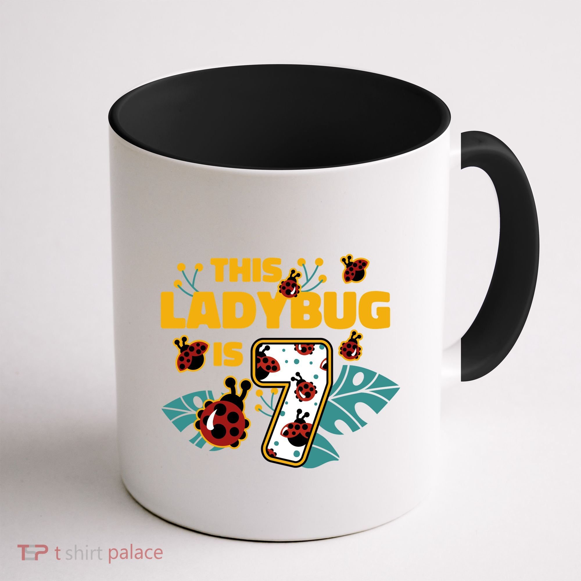 This Ladybug Is 7 Cute Gift Coffee Mug
