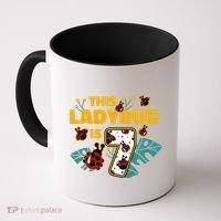 This Ladybug Is 7 Cute Gift Coffee Mug thumb 0