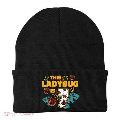 This Ladybug Is 7 Cute Gift Beanie