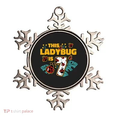 This Ladybug Is 7 Cute Gift Ornament