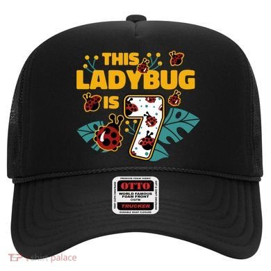 This Ladybug Is 7 Cute Gift Hat