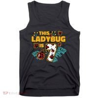 This Ladybug Is 7 Cute Gift Tank Top thumb 0