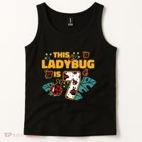 This Ladybug Is 7 Cute Gift Tank Top thumb 2