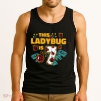 This Ladybug Is 7 Cute Gift Tank Top thumb 3