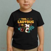 This Ladybug Is 7 Cute Gift Toddler T-Shirt thumb 2
