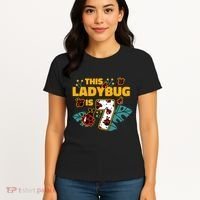This Ladybug Is 7 Cute Gift Women's T-Shirt thumb 4