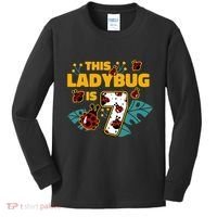 This Ladybug Is 7 Cute Gift Kids Long Sleeve Shirt thumb 0