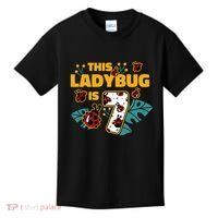 This Ladybug Is 7 Cute Gift Kids T-Shirt thumb 0