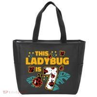 This Ladybug Is 7 Cute Gift Tote Bag thumb 0