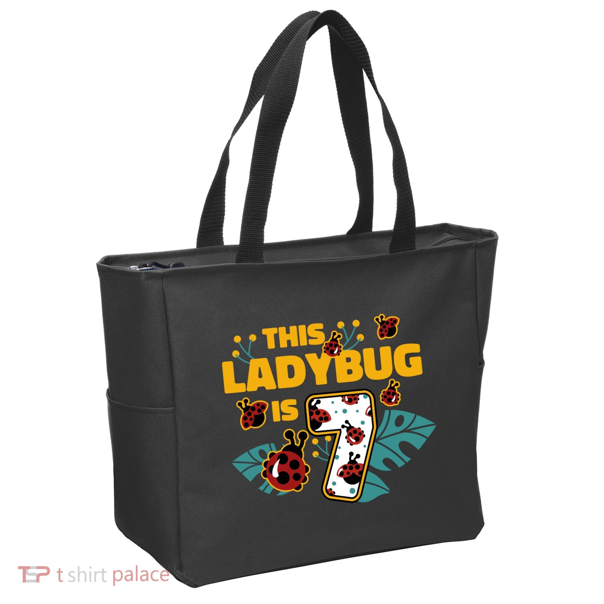 This Ladybug Is 7 Cute Gift Tote Bag