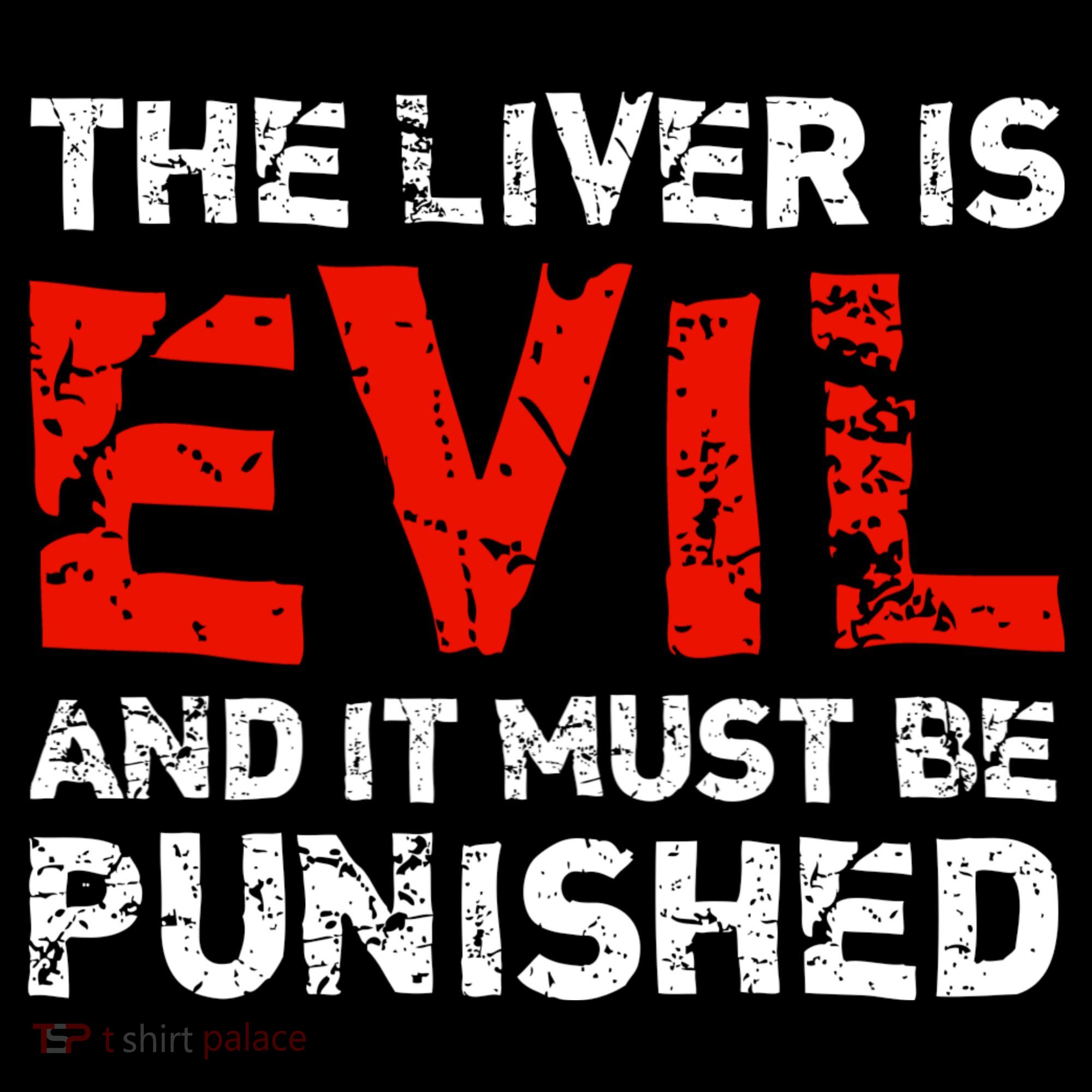 The Liver Is Evil And It Must Be Punished Ornament
