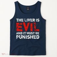 The Liver Is Evil And It Must Be Punished Tank Top thumb 2