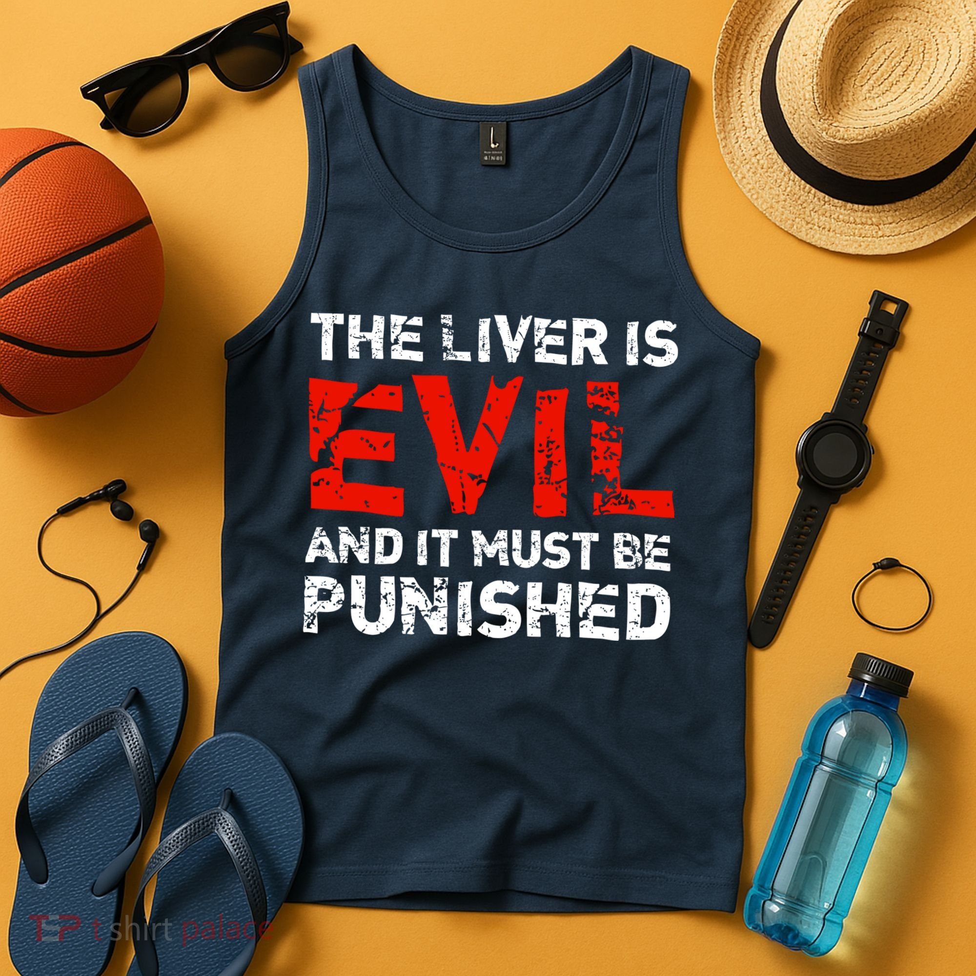 The Liver Is Evil And It Must Be Punished Tank Top