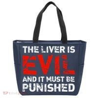 The Liver Is Evil And It Must Be Punished Tote Bag thumb 0