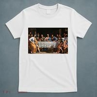 The Lord Jesus Christ With 12 Apostles On The Lords Supper T-Shirt thumb 5