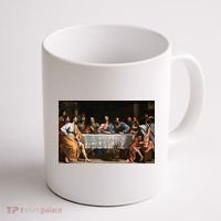 The Lord Jesus Christ With 12 Apostles On The Lords Supper Coffee Mug thumb 1