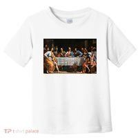 The Lord Jesus Christ With 12 Apostles On The Lords Supper Toddler T-Shirt thumb 0