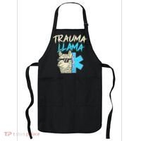 Trauma Llama K Funny Alpaca Llama Snake Apron thumb 0