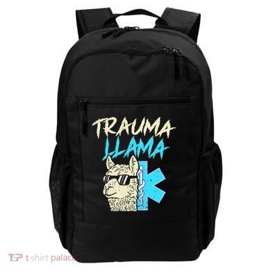 Trauma Llama K Funny Alpaca Llama Snake Backpack