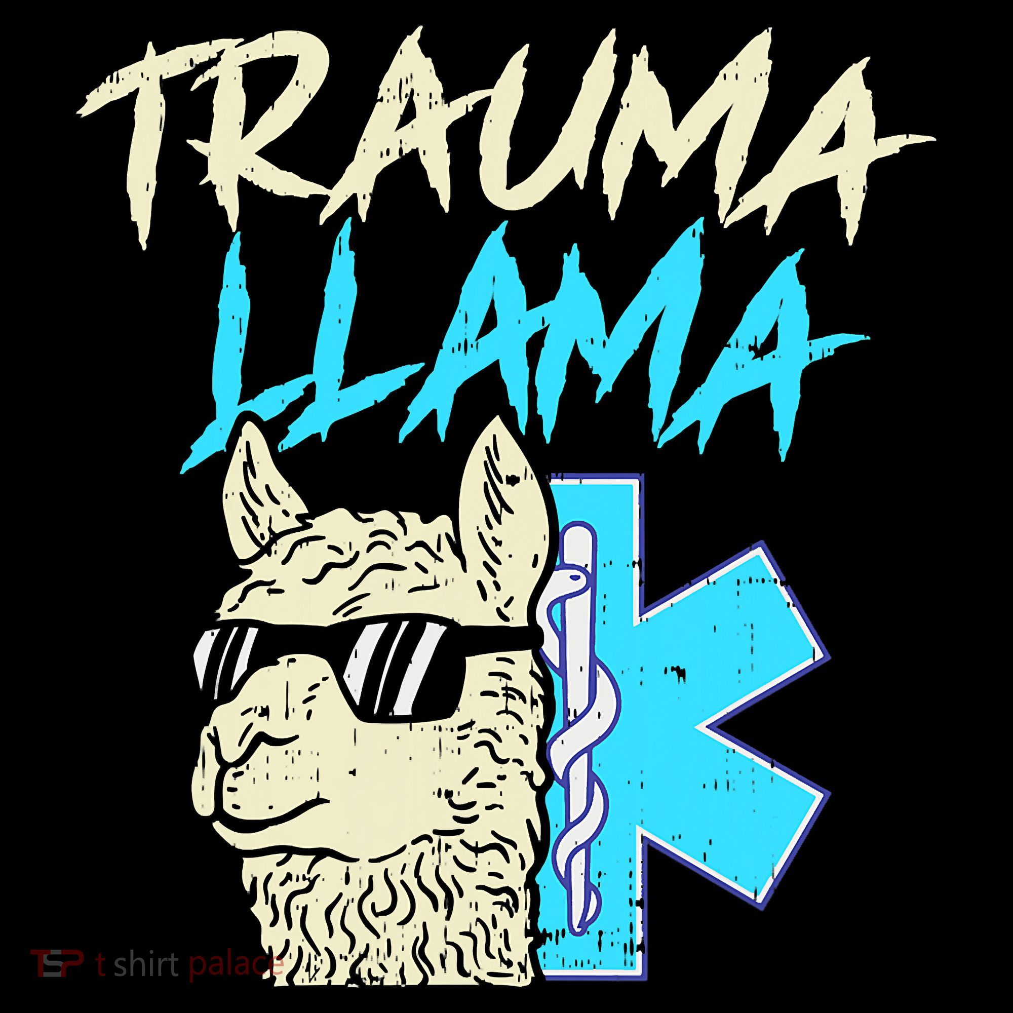 Trauma Llama K Funny Alpaca Llama Snake Coffee Mug