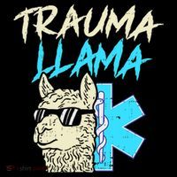 Trauma Llama K Funny Alpaca Llama Snake Women's Hoodie thumb 2