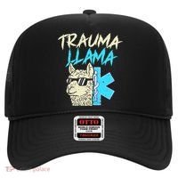 Trauma Llama K Funny Alpaca Llama Snake Hat thumb 0