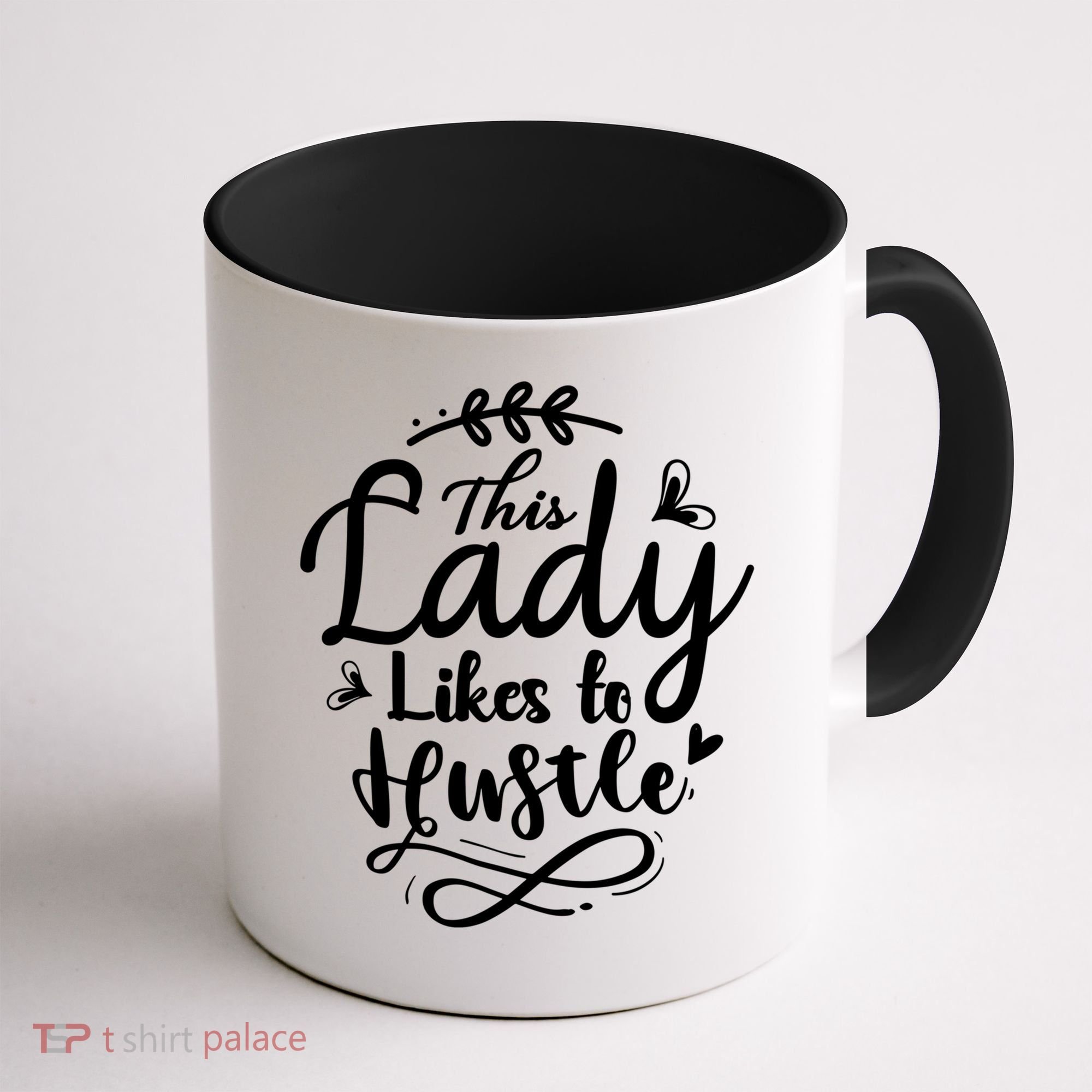 This Lady Likes To Hustle Wife Mom Boss Meaningful Gift Coffee Mug