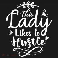 This Lady Likes To Hustle Wife Mom Boss Meaningful Gift Ornament thumb 1
