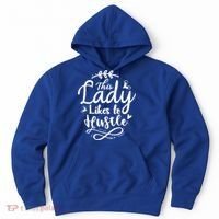 This Lady Likes To Hustle Wife Mom Boss Meaningful Gift Hoodie thumb 0