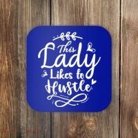 This Lady Likes To Hustle Wife Mom Boss Meaningful Gift Coaster thumb 0