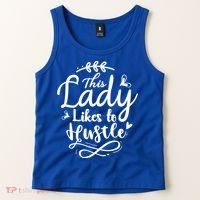 This Lady Likes To Hustle Wife Mom Boss Meaningful Gift Tank Top thumb 2