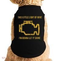 This Little Light Of Mine Check Engine Light Doggie Tank thumb 0