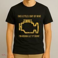 This Little Light Of Mine Check Engine Light T-Shirt thumb 3