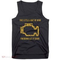 This Little Light Of Mine Check Engine Light Tank Top thumb 0