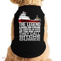 The Legend Lives On Edmund Fitzgerald Doggie Tank thumb 0