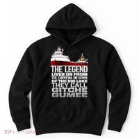 The Legend Lives On Edmund Fitzgerald Hoodie thumb 0