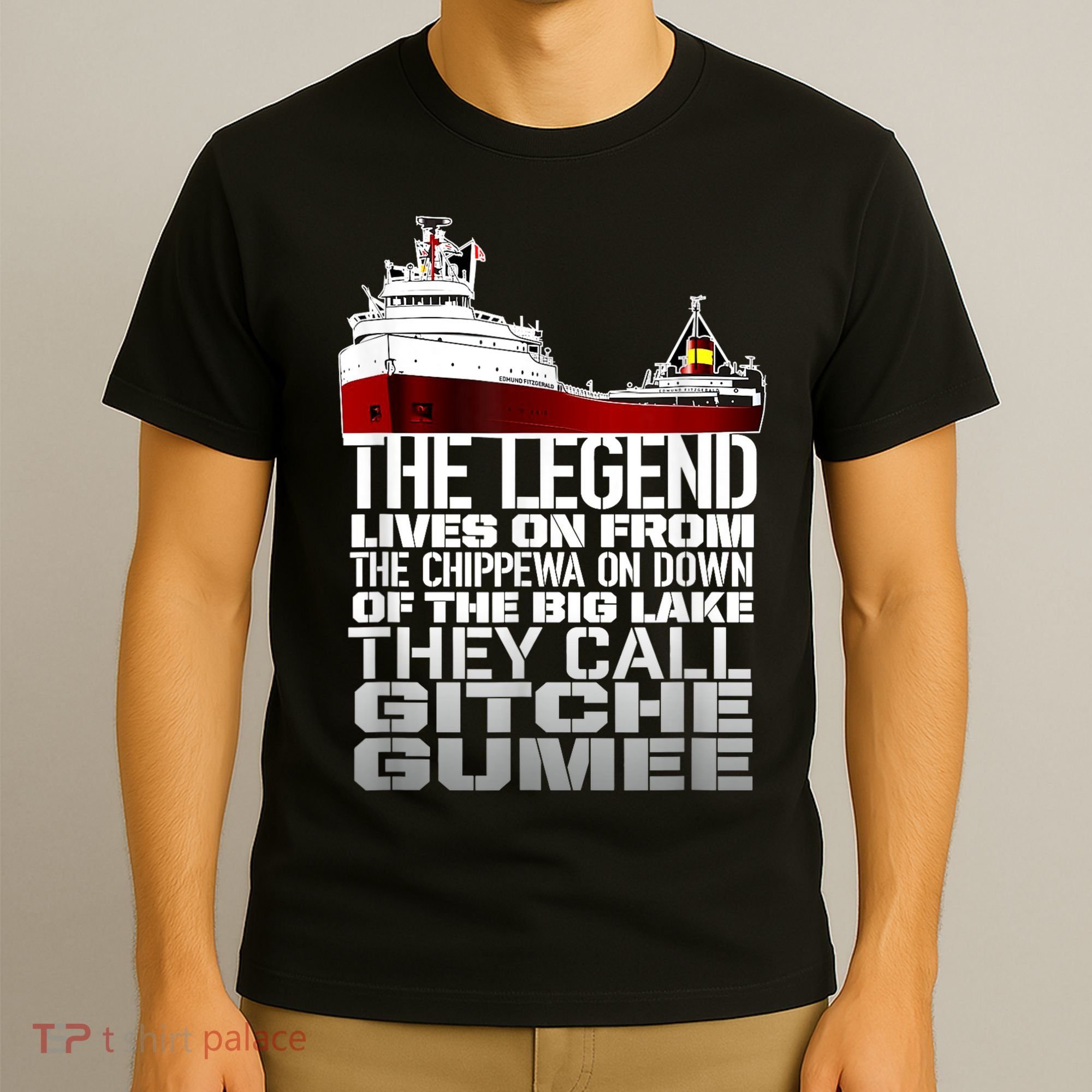 The Legend Lives On Edmund Fitzgerald T-Shirt
