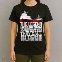 The Legend Lives On Edmund Fitzgerald T-Shirt thumb 4