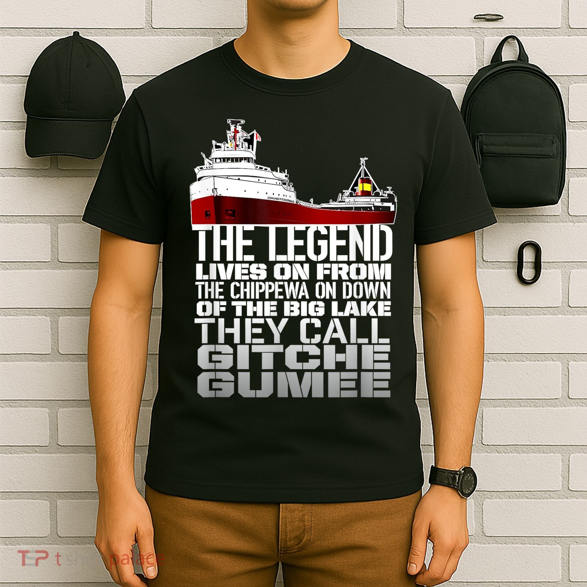The Legend Lives On Edmund Fitzgerald T-Shirt