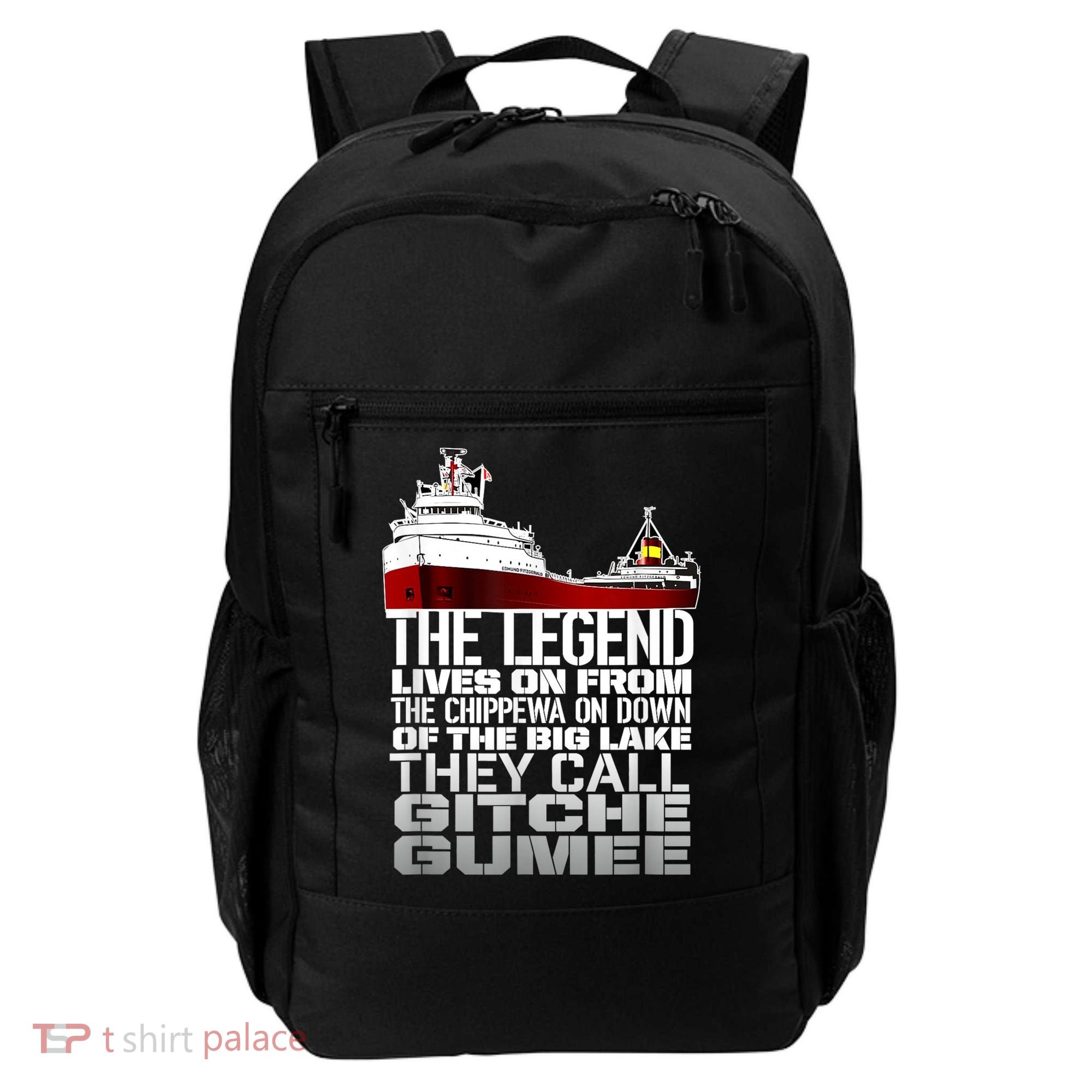 The Legend Lives On Edmund Fitzgerald Backpack