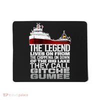 The Legend Lives On Edmund Fitzgerald Mousepad thumb 0