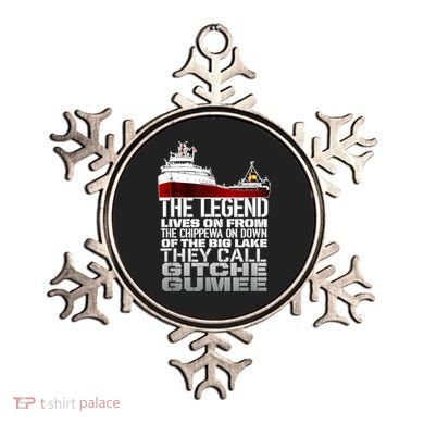 The Legend Lives On Edmund Fitzgerald Ornament
