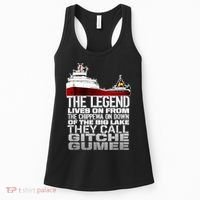 The Legend Lives On Edmund Fitzgerald Women's Tank Top thumb 0