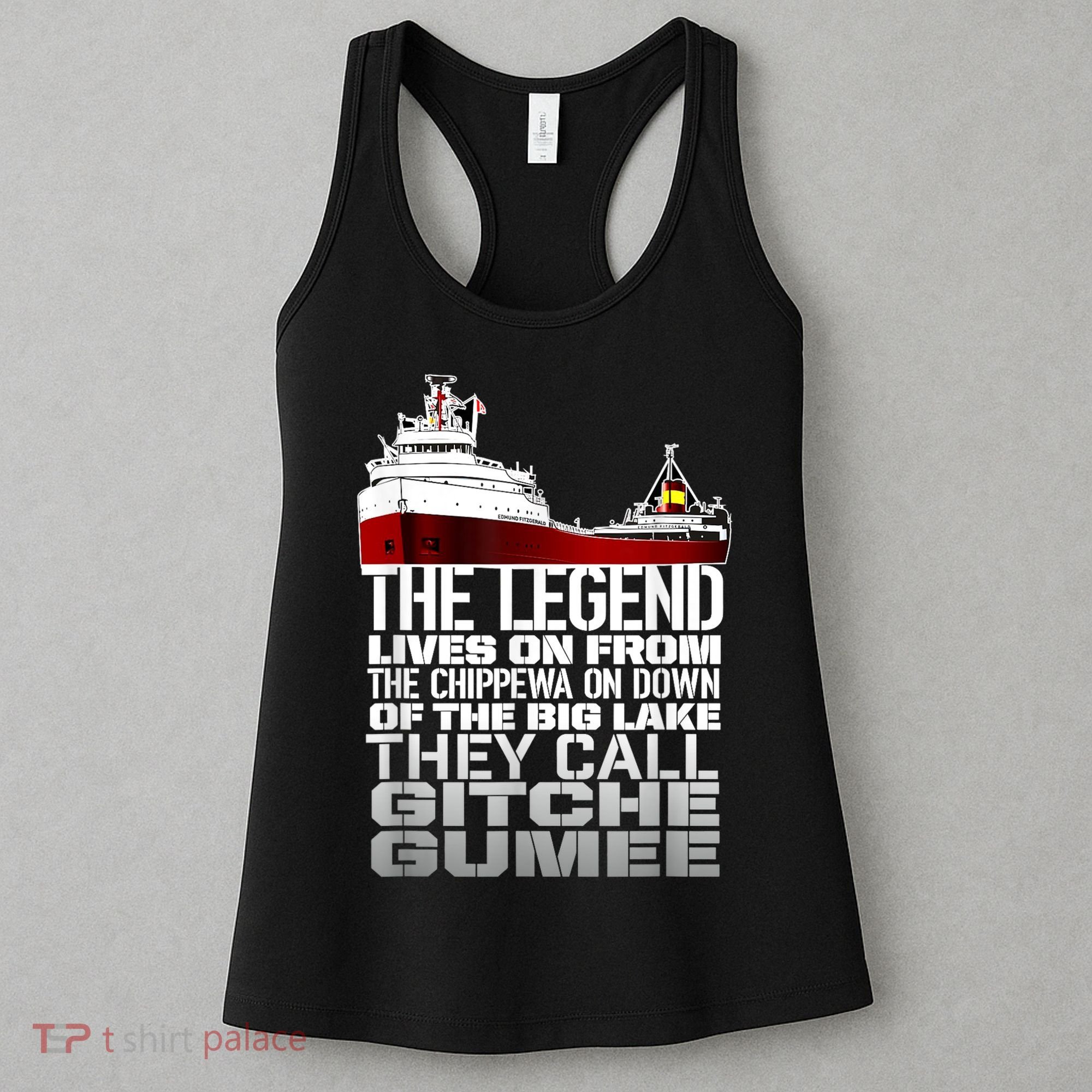 The Legend Lives On Edmund Fitzgerald Women's Tank Top