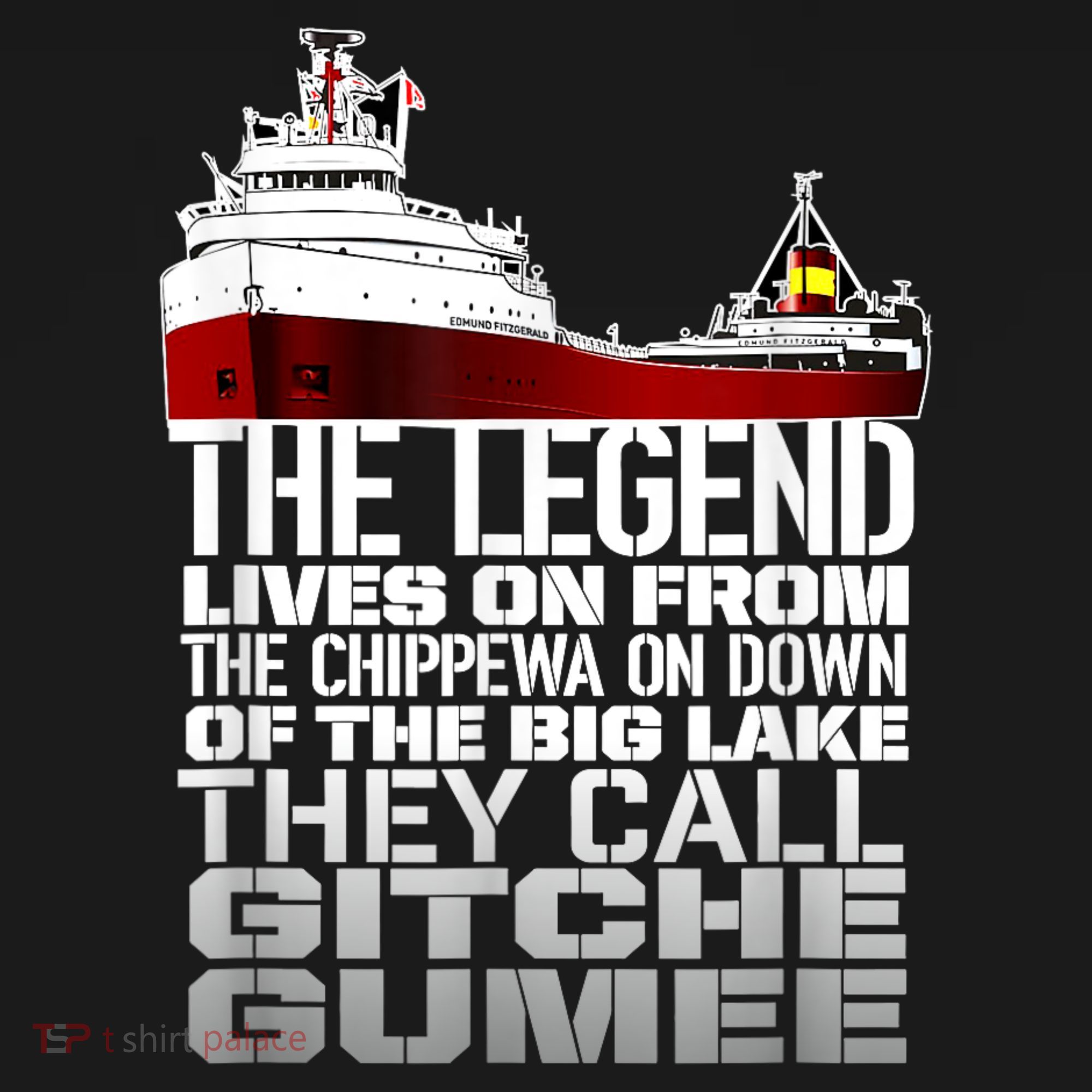 The Legend Lives On Edmund Fitzgerald Women's Tank Top